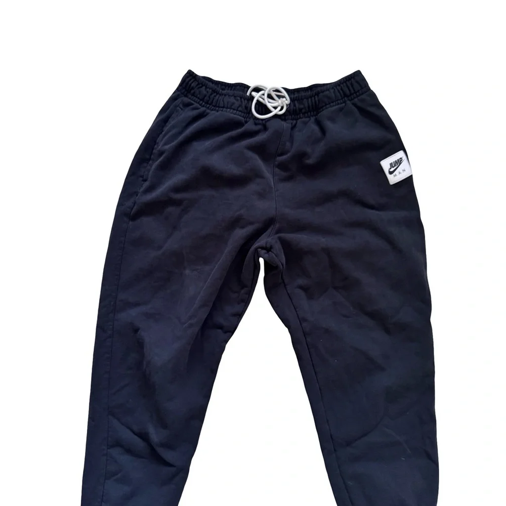Jordan Mens Jumpman Classics Fleece Pants Size XL Black Jogger Patch
